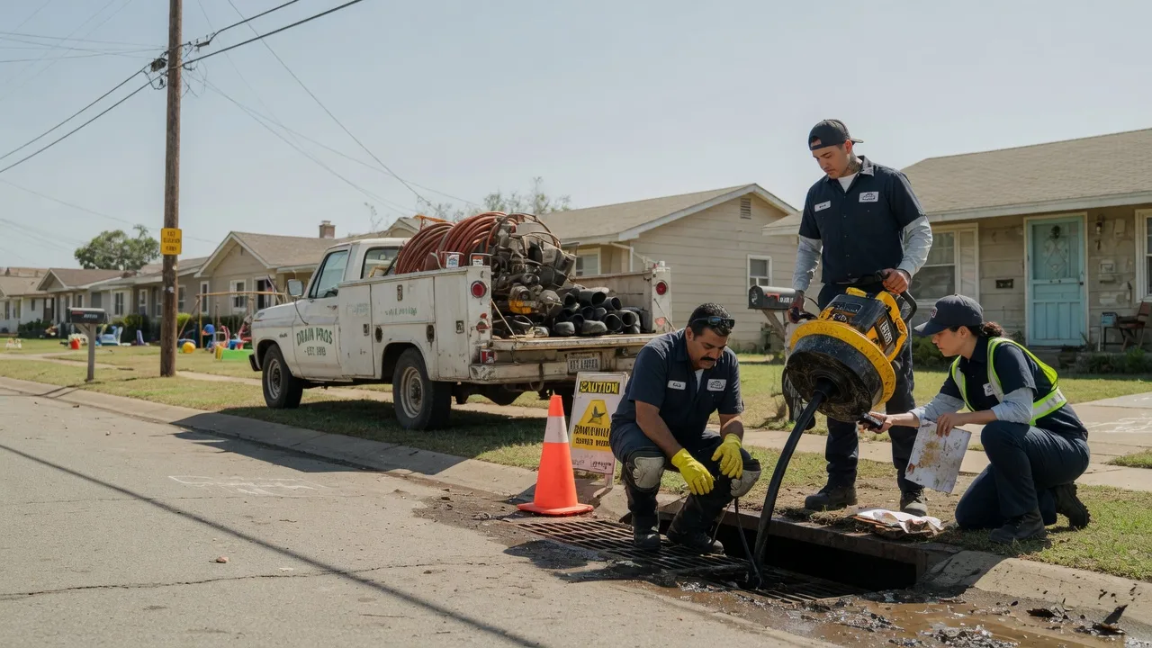 Drain Cleaning in Loco, OK near me